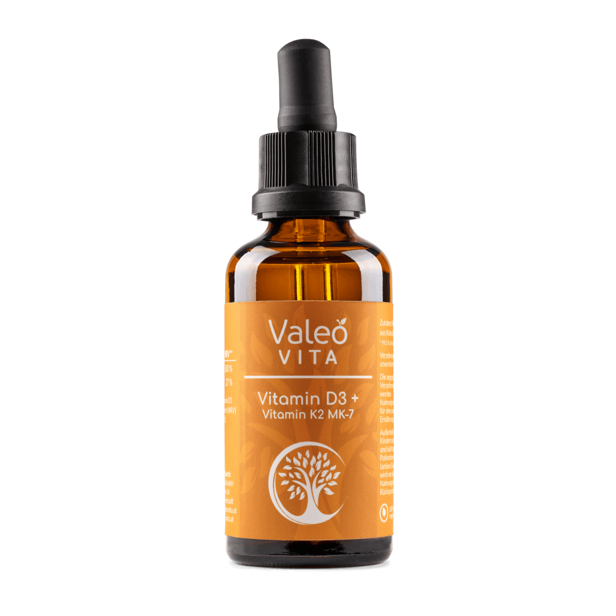 Vitamin D3 + K2 Tropfen – Hochwertige Kombination zur Unterstützung von Immunsystem, Knochen und Muskelfunktion.