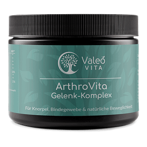 ArthroVita – Gelenkkomplex mit Glucosamin, Chondroitin, MSM, Kurkuma-Extrakt, Boswellia und Vitamin C zur Unterstützung von Knorpel, Beweglichkeit und Gelenken.